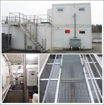 BIOKOMS sewage treatment facilities of block-modular type